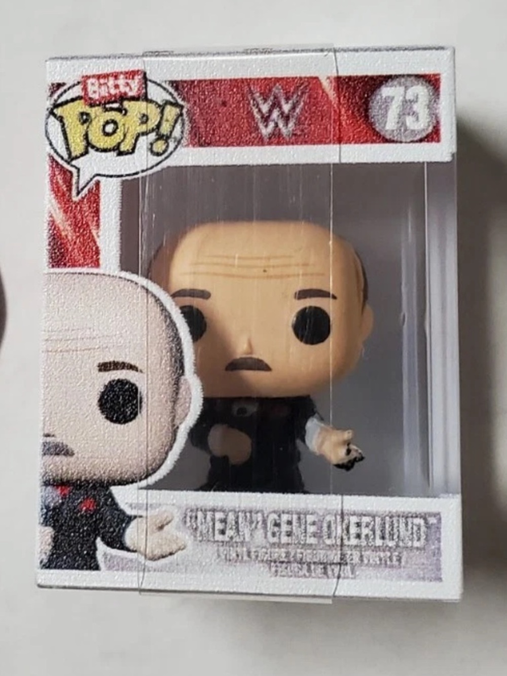 🔥NOW $4🔥 Gene Mean Okerlund Bitty Mini Funko Pop WWE Wrestling Toy Figure